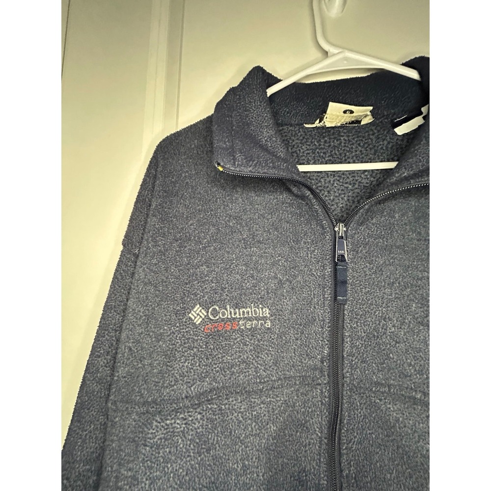 Vintage Y2k Columbia CrossTerra‎ Fleece Full Zip Jacket